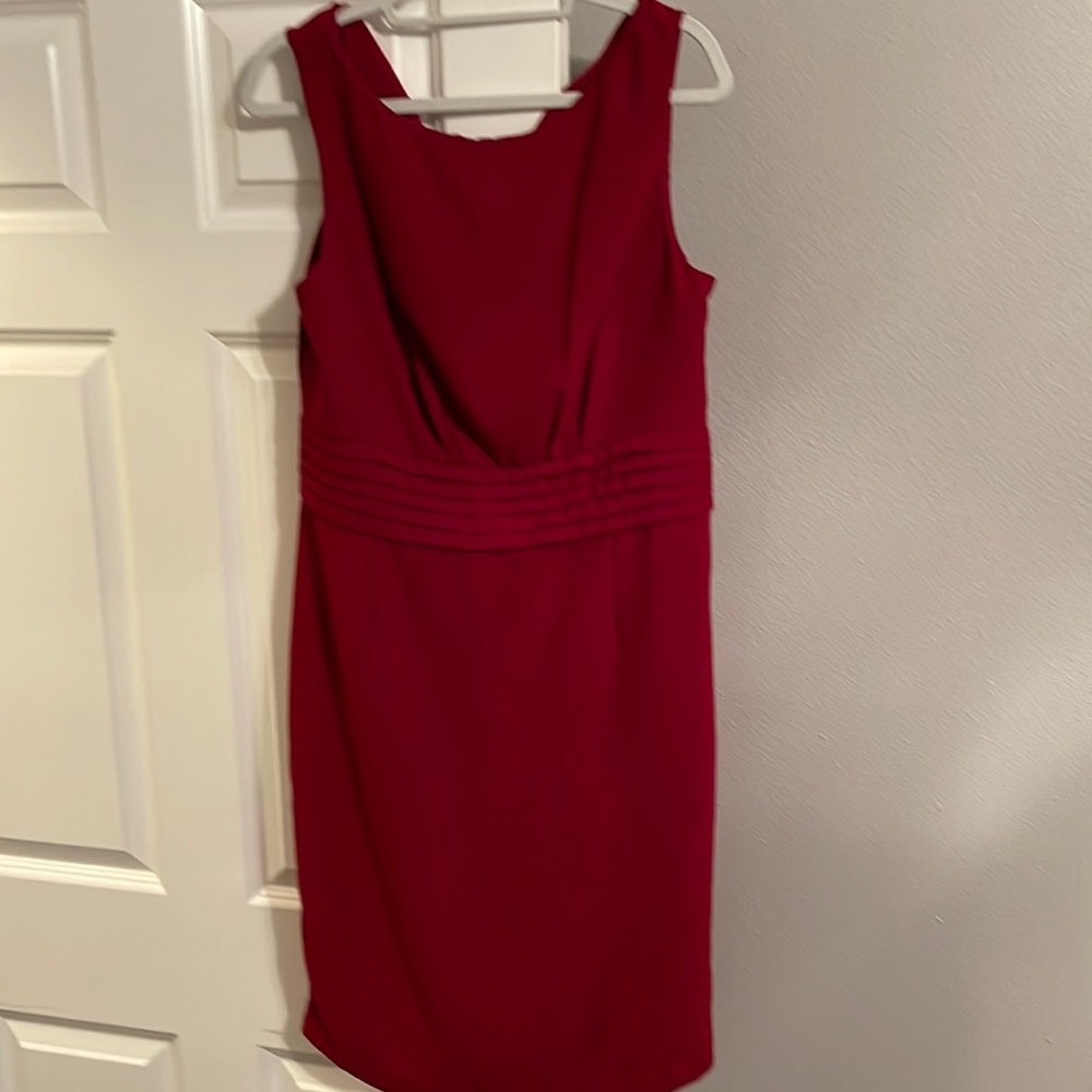 Banana Republic red dress size 14